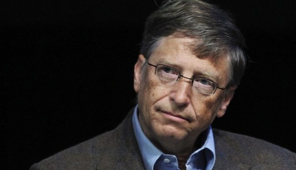 Microsoft Chairman Gates listens as CEO Ballmer speaks during Microsoft's annual shareholder meeting in Bellevue...Microsoft Chairman Bill Gates listens as Chief Executive Steve Ballmer (not pictured) speaks during Microsoft's annual shareholder meeting at Meydenbauer Center in Bellevue, Washington November 15, 2011. REUTERS/Anthony Bolante (UNITED STATES - Tags: BUSINESS SCIENCE TECHNOLOGY)