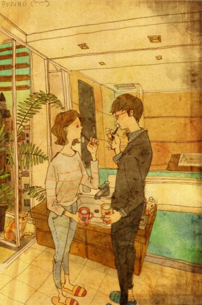 15701660-R3L8T8D-650-sweet-couple-love-illustrations-art-puuung-43__700