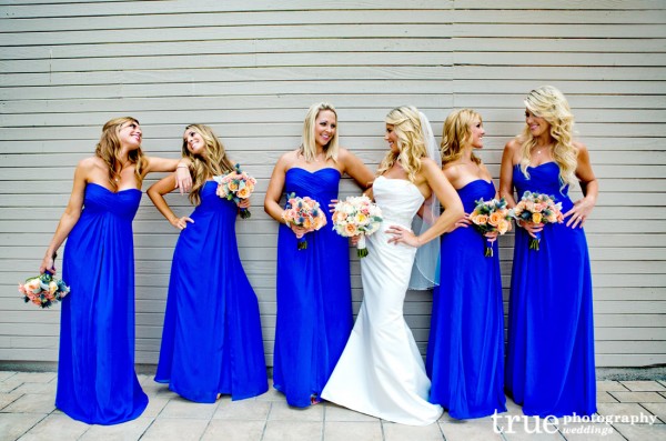 Blue-Bridesmaids-Dresses