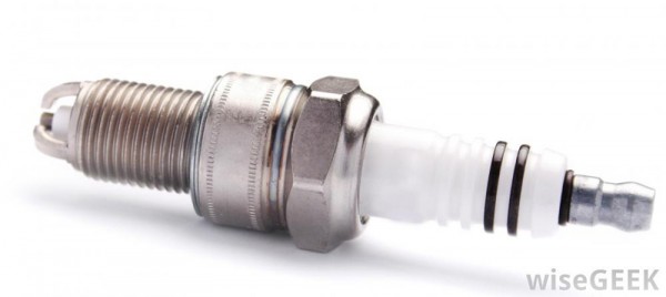 car-spark-plug-isolated-on-white