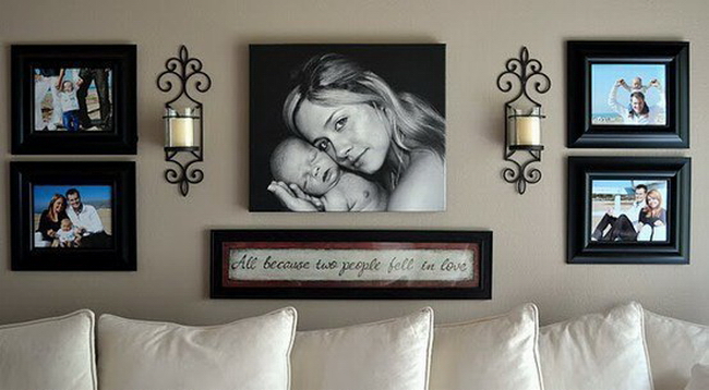 \"AD-Cool-Ideas-To-Display-Family-Photos-On-Your-Walls-40\"