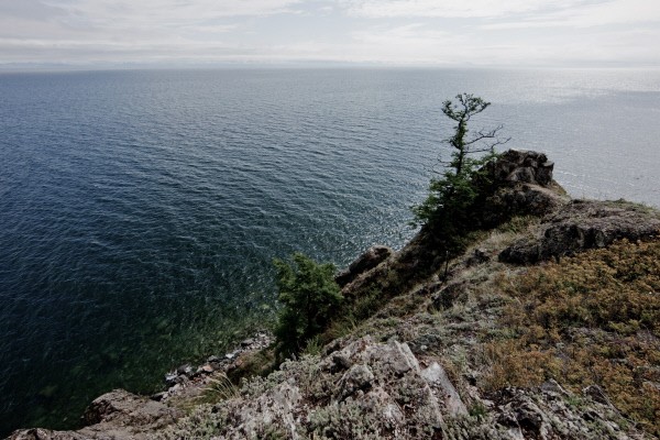 947388 14.08.2011 Вид на озеро Байкал с острова Богучан. Антон Денисов/РИА Новости